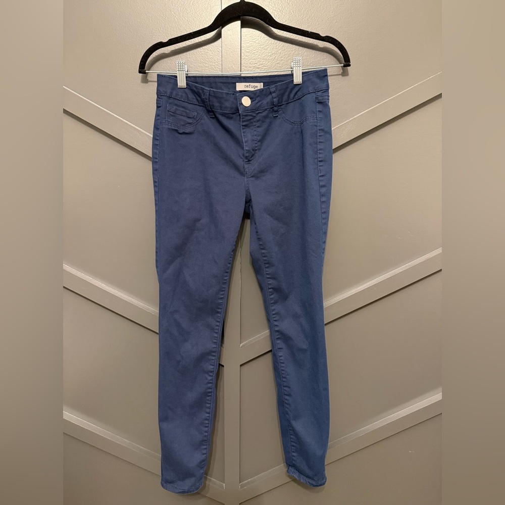 💙Refuge Deep Blue skinny jeans